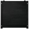 vidaXL Solid Pinewood Garden Planters 2 pcs Set, Square Black 23.6"x23.6"x23.6", Durable Weather Resistant Outdoor Flower Boxes - 4 of 4