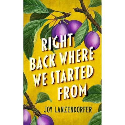 Right Back Where We Started From - by  Joy Lanzendorfer (Hardcover)