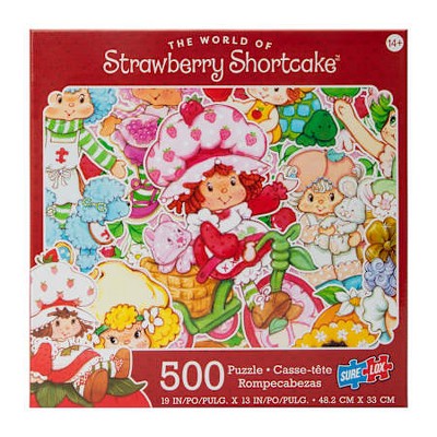 The World of Strawberry Shortcake 500-piece Strawberry Collage Jigsaw Puzzle