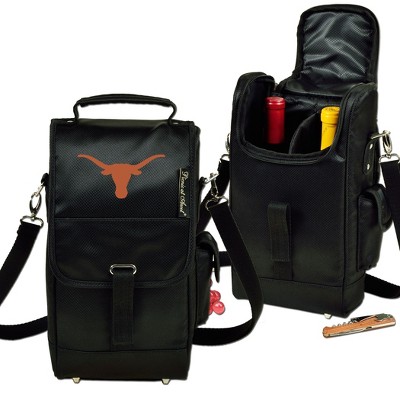 NCAA Texas University at Austin Longhorns Two Bottle Wine Tote w/Corkscrew