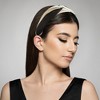 Unique Bargains Women's Fashion Color Block Knotted Wide Headband 1.57" Width 1 Pc - 3 of 4