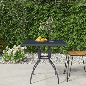 Garden Table Anthracite Steel (e-coated and powder-coated) 31.5 in - 1 of 4