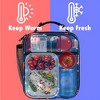 OPUX Insulated Lunch Box, Soft School Cooler Bag Kids Boys Girls, Leakproof Reusable Compact Small Pail Tote Men Women Adult Work - 2 of 4