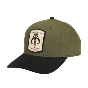 The Mandalorian Sublimated Crest Adult Olive Green Trucker Hat - 1 of 4