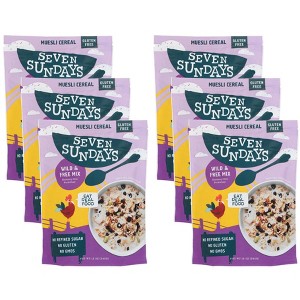 Seven Sundays Muesli Blueberry Chia Buckwheat - Case of 6/12 oz - 1 of 3