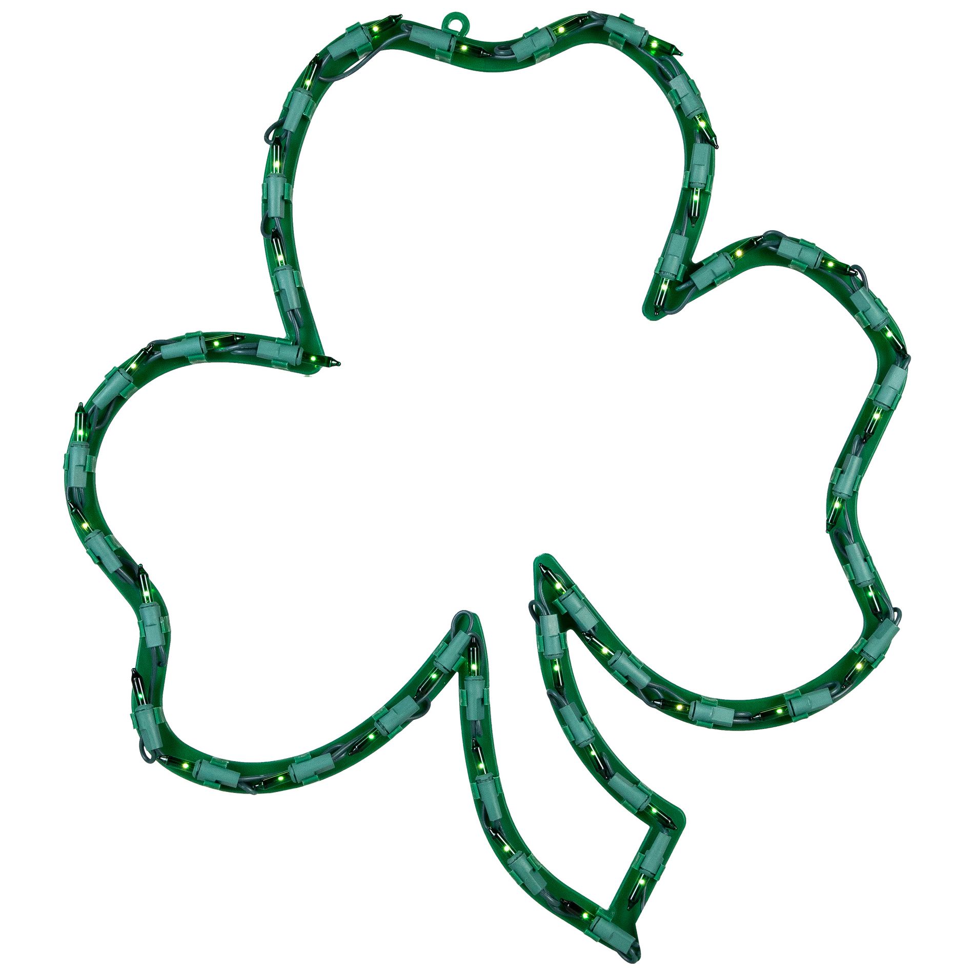 Northlight Lighted St. Patrick's Day Irish Shamrock Window Silhouette - 17"