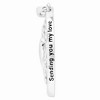 Black Bow Jewelry Rhodium Plated Sterling Silver Sending You My Love Heart Necklace - 2 of 4