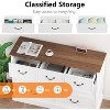 Acekool 7-Drawer Wood Dresser Chest, Rustic Farmhouse Storage Organizer for Bedroom, Living Room, Hallway, and Children’s Room - 3 of 4