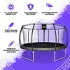 Moxie Pumpkin-Shaped Outdoor Trampoline Set with Premium Top-Ring Frame Safety Enclosure - 2 of 4