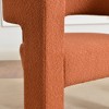 KINWELL 28" Wide Boucle Upholstered Square Armchair (Set of 2) - 4 of 4