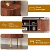 47.2" TV Stand, Modern TV Console Table with Storage Compartment and Sliding Door, Gaming Entertainment Center for Living Room, Bedroom - 4 of 4