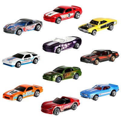 hot wheels 50th anniversary throwback 10pk