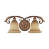 Livex Lighting Villa Verona 2 - Light Vanity in  Verona Bronze/Aged Gold Leaf - 2 of 4