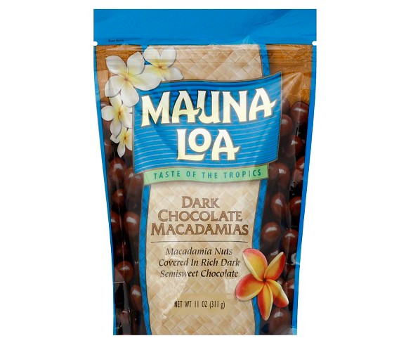 Mauna Loa Dark Chocolate Macadamias - 11oz