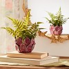 Storeware Bud Vase with Leaves Accent (Set of 2) - 2 of 3