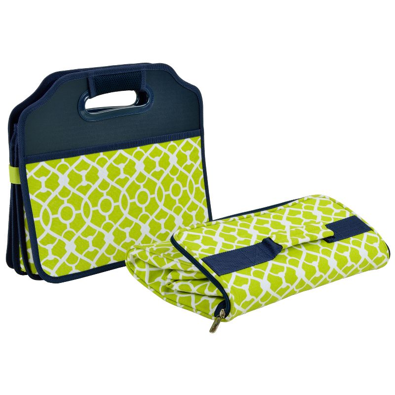 Picnic at Ascot Original Folding Trunk Organizer with Removable Cooler - Durable No Sag Design, 2 of 3