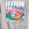 Boys' - Paw Patrol - Outdoor Vibes Graphic Long Sleeve Fleece Sweatshirt - 2 of 4