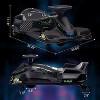 Blue 24V Ride On Drift Car For Kids With 180W Brushless Motor Quieter Drift Control One Button Start Music Front And Tail Led Lights Low Power Alarm - 2 of 4