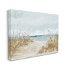 Stupell Industries Sandy Beach Walkway Distant Sailboats Floating Sea Canvas Wall Art - 3 of 4