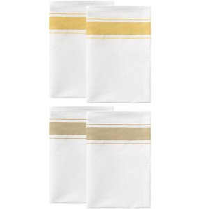 Unique Bargains Linen Cotton Absorbent Hotels Restaurants Kitchen Towels - 1 of 4