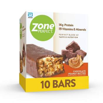 ZonePerfect Protein Bar Chocolate Peanut Butter - 10 ct/17.6oz