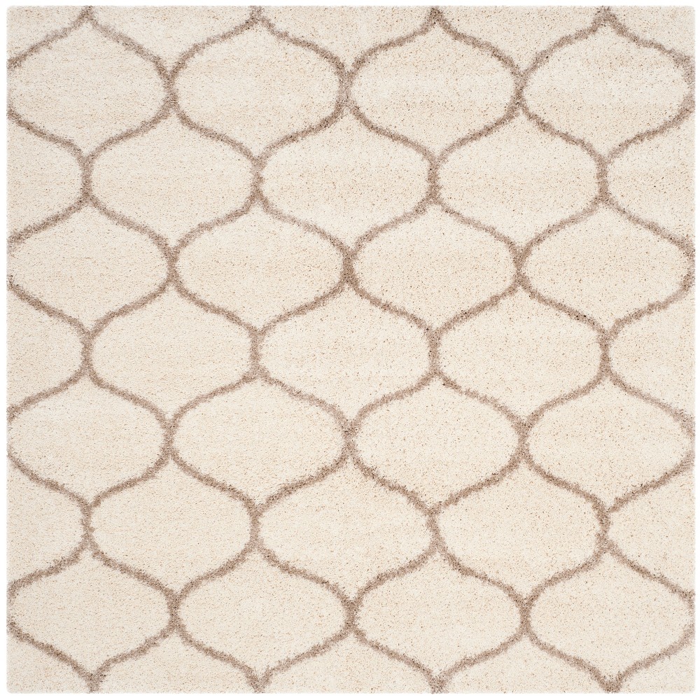 5'x5' Square Kamila Area Rug Ivory/Beige - Safavieh