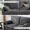 NicBex Modern 2-Seat Sofa Loveseat Couch with Deep Cushions & Pillows,Upholstered Lounge Sofa for Living Room,Bedroom,Office - 3 of 4