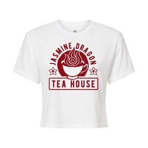 Women's - Avatar: The Last Airbender - Jasmine Dragon Tea Cropped Graphic T-Shirt - 1 of 4