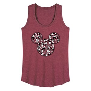 Women's - Disney - Meta Mickey Graphic Racerback Tank - 1 of 4