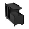 YOOCOZZ Mobile End Table with lockable wheels and Storage Drawer,Narrow Nightstand with Multi-layer Storage - 4 of 4