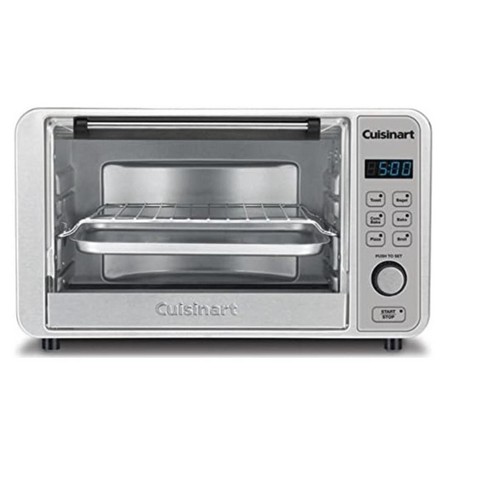 Courant 650-Watt 2-Slice Black Toaster Oven with Toast, Bake, and Broil Functions