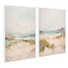 Kate & Laurel All Things Decor (Set of 2) 23"x33" Sylvie Beaded Tranquil III and V Framed Arts by Amy Lighthall White - 2 of 4