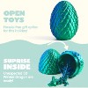 Joyfy 4 Pcs 3D Printed Dragon Eggs with Laser Dragon, Cool Articulated Magic Fidget Toys for Christmas Stocking Stuffers Party Favors and Classroom - 4 of 4