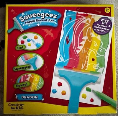 Creativity for Kids Squeegeez Magic Reveal Craft Kit: Mermaid - Dot  Painting Art Kits for Kids, Cool Mermaid Gifts for Girls and Boys Ages 7-12+