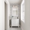 James Martin Vanities Weston 29" Rectangular Mirror, Bright White - 2 of 3