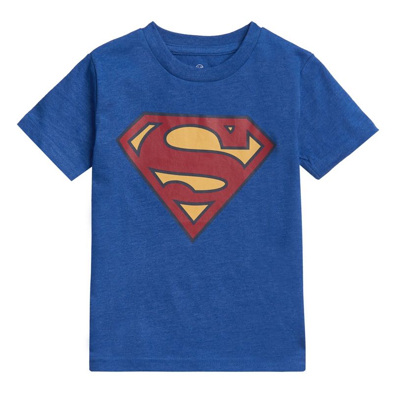 DC Comics DC Comics Justice League Batman Superman Wonder Woman T-Shirt Toddler, 3 of 8