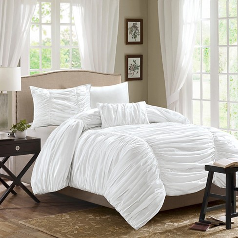 white comforter set full bed