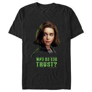Men's Marvel: Secret Invasion Abigail Brand Who Do You Trust T-Shirt - 1 of 4