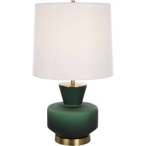 Uttermost Trentino 28" Emerald Green Glass Table Lamp - 1 of 1