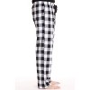 #followme Men's Poplin Pajamas - Buffalo Plaid Pajama Pants for Men with Pockets- Lounge & Sleep PJ Bottoms - 2 of 3
