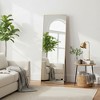 MAYEERTY 56 inch Rectangle Full Length Mirror Aluminum Alloy Frame Floor Length with Stand for Living room Gold - 2 of 4