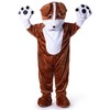 Dress Up America Warm Bulldog Mascot Costume for Adults - One Size - 4 of 4