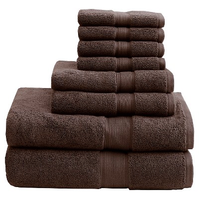 8pc Cotton Bath Towel Set : Target