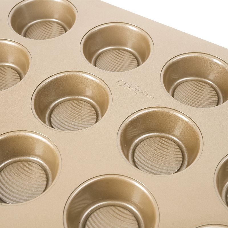 Cuisipro 12-Cup Steel Nonstick Muffin Baking Pan, 5 of 6