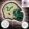 Evergreen Ultra-Thin Edgelight LED Wall Decor, Helmet, University of South Florida- 19.5 x 15 Inches Made In USA - 3 of 4
