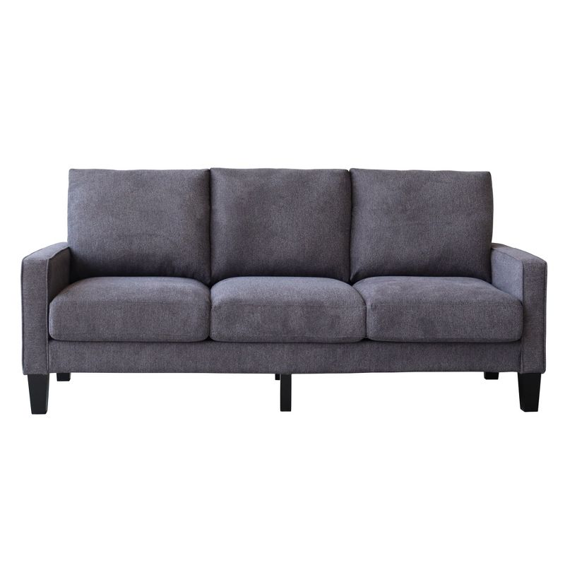 75" Modern Living Room Furniture Fabric Sofa - ModernLuxe, 5 of 8