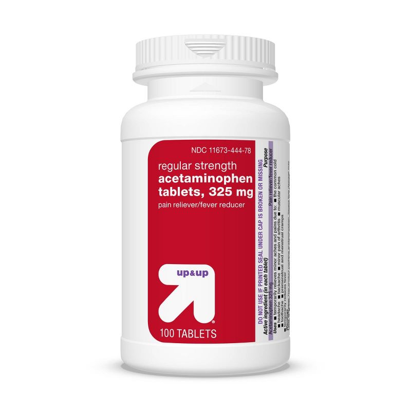 Acetaminophen Regular Strength Pain Reliever &#38; Fever Reducer Tablets - up &#38; up&#8482;, 6 of 7