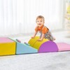 Toddler Foam Climbing Blocks Set, Indoor Climbing Set for Crawling and SlidingIndoor, Activity Playset for Kids, Climbing Toys for Ages 1-3 - 2 of 4