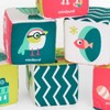 Miniland Feel to Learn: Soft Rattle Cubes Set - 3 of 3