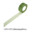 Unique Bargains Ribbon Sheer Organza Polyester 1771.65x1.57inch 1 Pc - 3 of 4